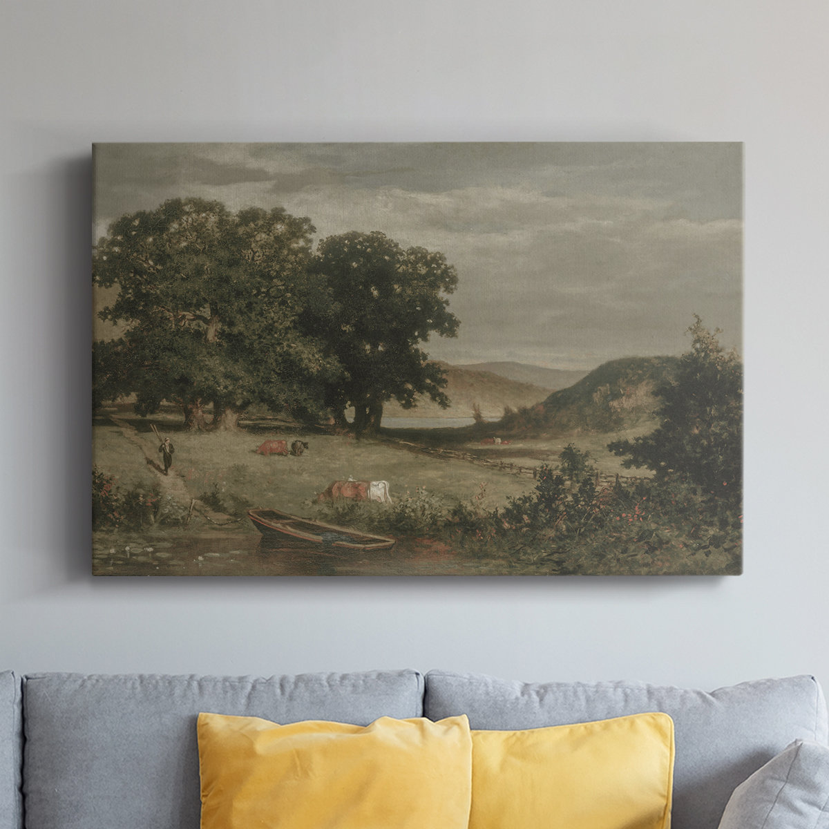 TakaoMountainBook DayZackSmall★DCF Winston Porter Vintage Landscapes-DCXCIX -Gallery Wrapped
